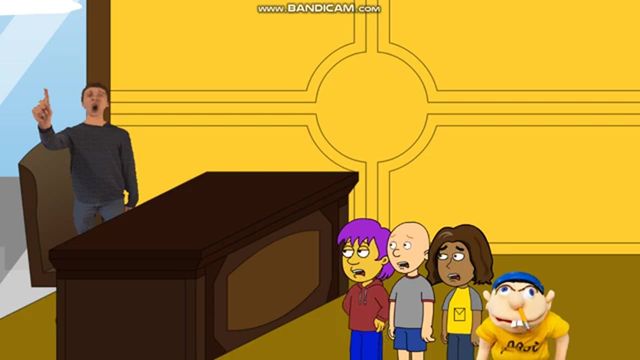 KCPA Short: Sid the Science Kid, Classic Caillou, Ricky, & Jeffy Swear in Class