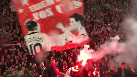Lukas Podolski’s testimonial, his last game as a player