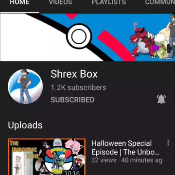 Halloween episode on youtube