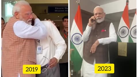 Narendra Modi and the ISRO Scientists