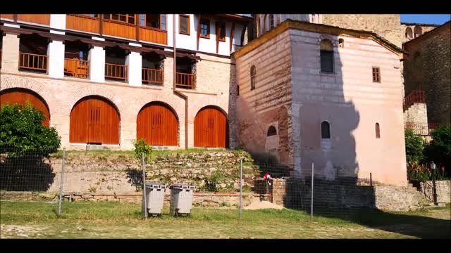 SVETA GORA, Manastir Hilandar, unutrašnjost. HOLY MOUNTAIN, Hilandar Monastery, interior..