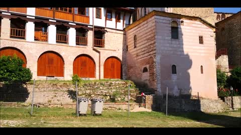SVETA GORA, Manastir Hilandar, unutrašnjost. HOLY MOUNTAIN, Hilandar Monastery, interior..