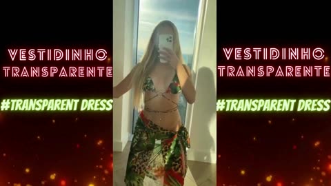Vestidinho Transparente # 4
