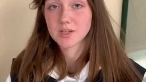 Regina Marchuk posted a Ukrainian song to tiktok. This is her punishment video.