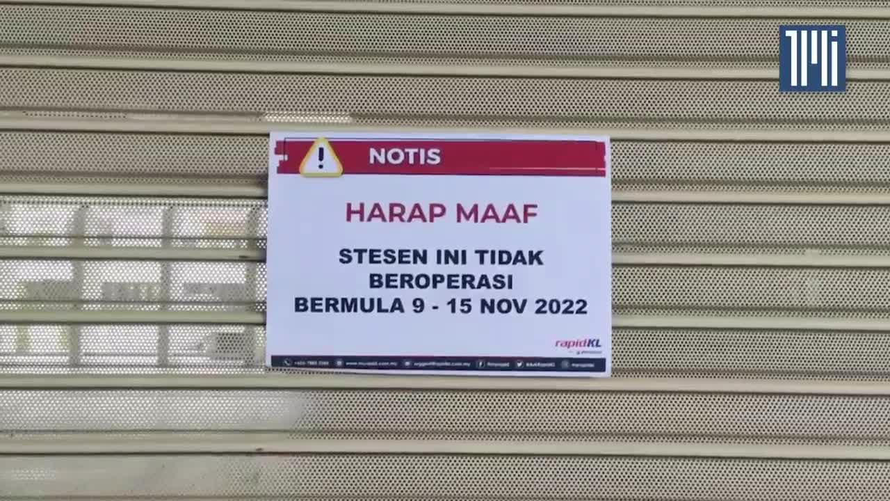 LRT terkandas, Prasana masih cari punca