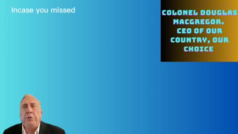 Douglas Macgregor: Are we in serious trouble already?