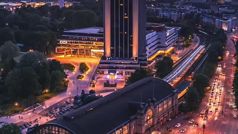 Hamburg is a lively port city with a variety of nightlife in Germany.