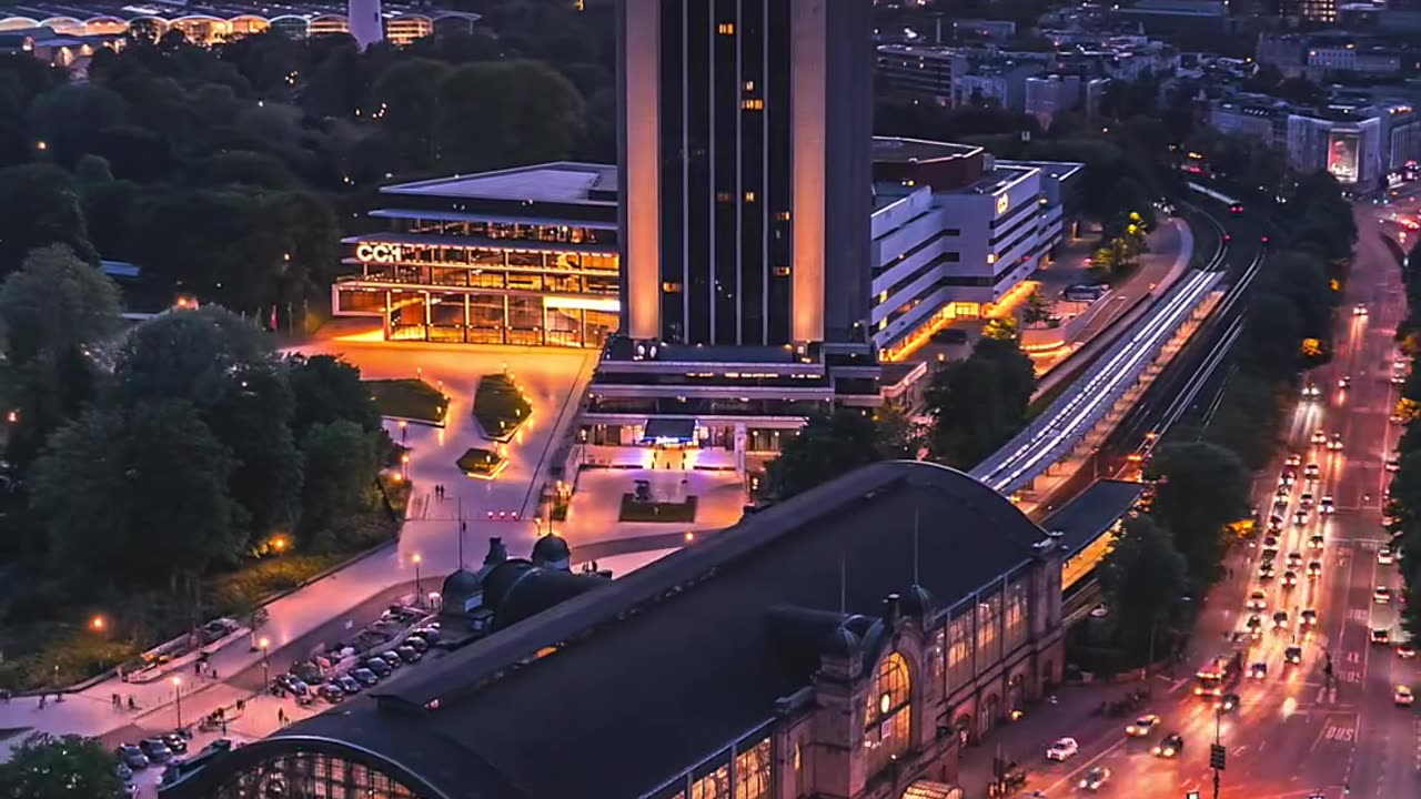 Hamburg is a lively port city with a variety of nightlife in Germany.