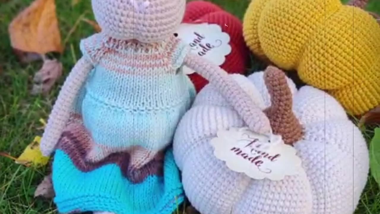 handmade toys, soft toys, knitted toys