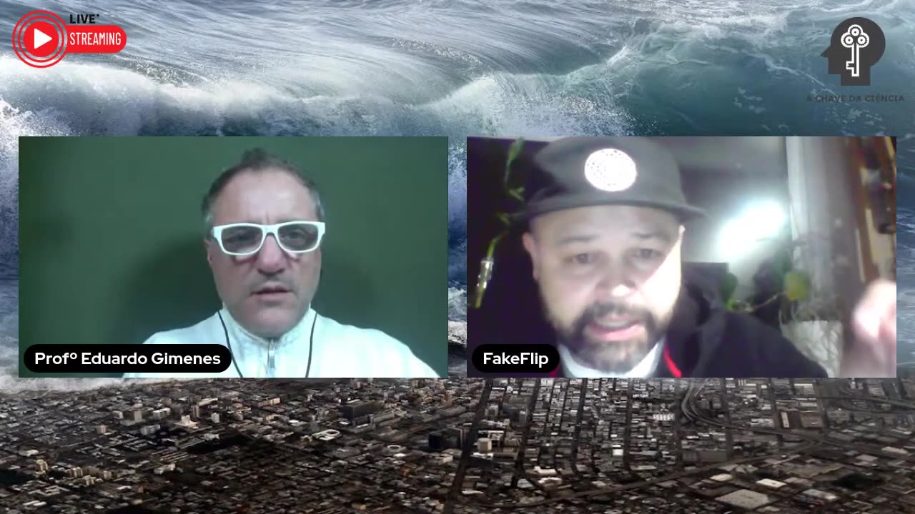 A Chave da Ciência - 1G6qobTxdo8 - ACDC LIVE com Fakeflip O NEGACIONISMO DAS ONDAS Parte 33