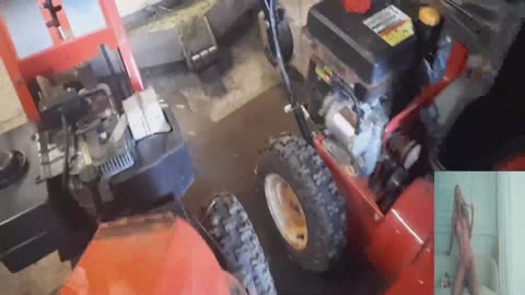 tiller & 2 snowblowers in for repair