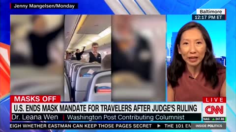 Dr. Leana Wen Blasts End of Masks for Air Travel After Once Calling Them 'Facial Decorations'