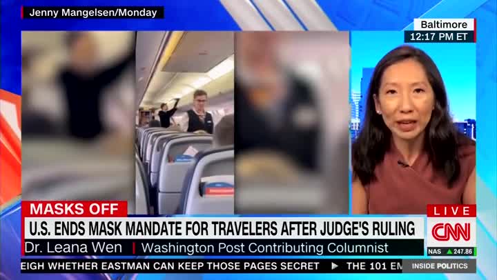 Dr. Leana Wen Blasts End of Masks for Air Travel After Once Calling Them 'Facial Decorations'