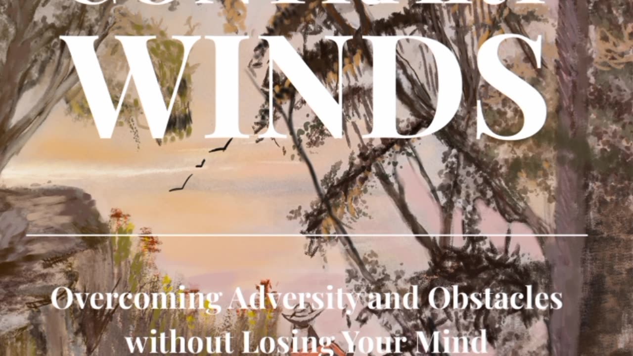 Contrary Winds Book and Fred's Painting