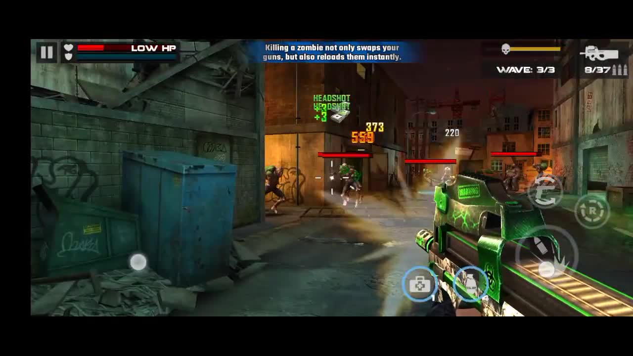 Dead target game