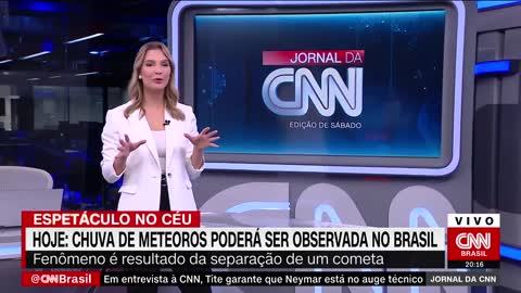 Chuva de meteoros poderá ser observada