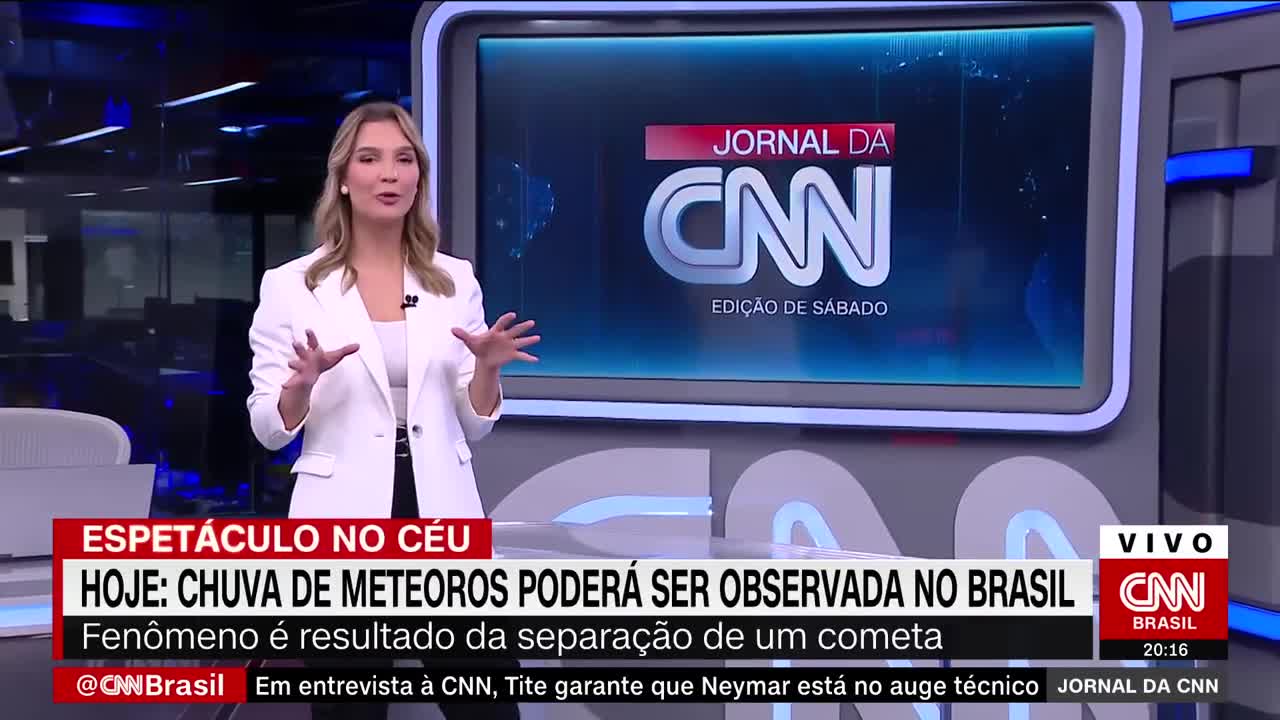 Chuva de meteoros poderá ser observada