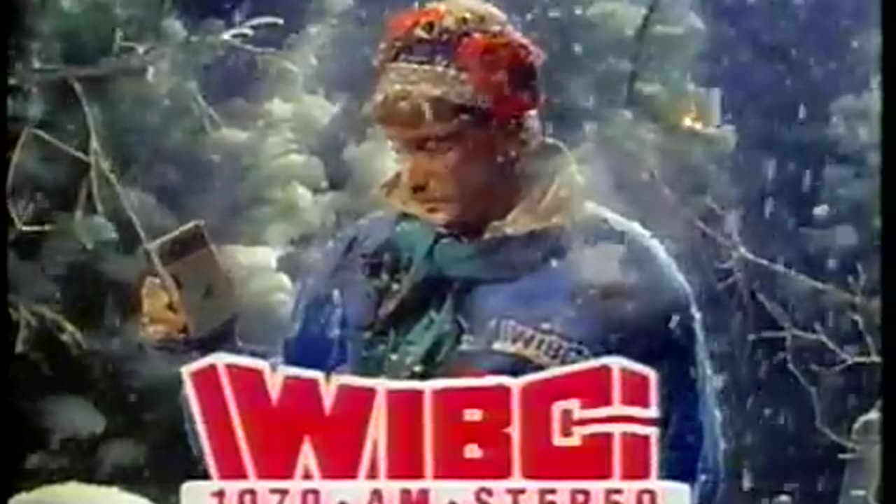 1989 - When It Snows, Count on WIBC's Fred Heckman & Jeff Pigeon