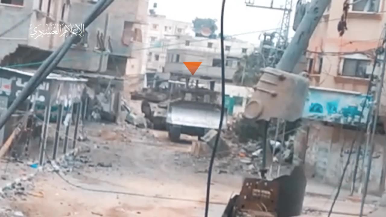 New video of urban fighting on behalf of the al-Qassam Brigade.