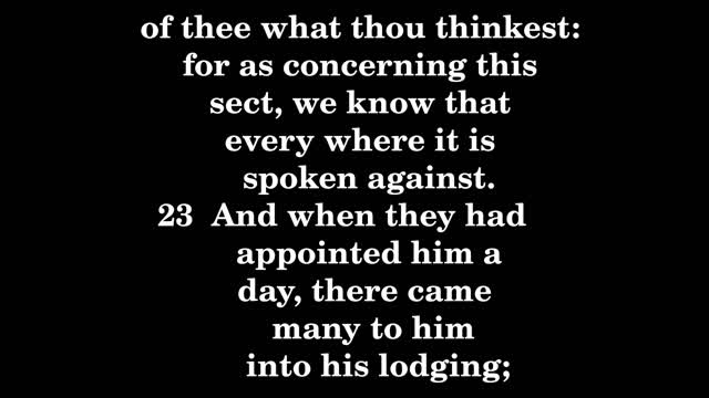 Acts 28 King James version