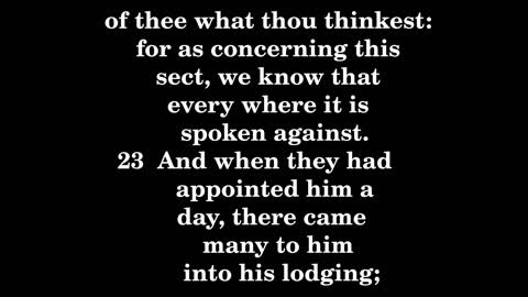 Acts 28 King James version