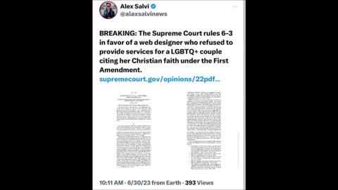 Supreme Court rules in favor of our religious rights