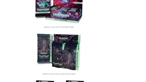 duskmourn details and new mechanics