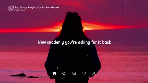 Someone You Loved ♫ Sad songs playlist for broken hearts ~ Depressing Songs That Will Make You Cry