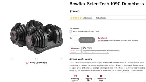 Bowflex SelectTech 552 Adjustable Dumbbells|Honest Review