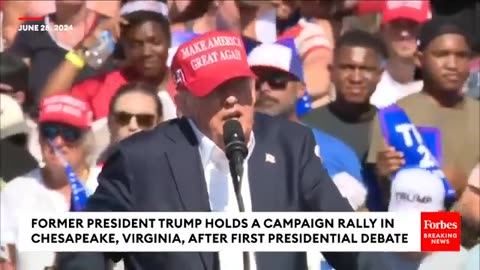 Trump Rails Against Biden For High Inflation Rates- Families Are Being Crushed By Crooked Joe