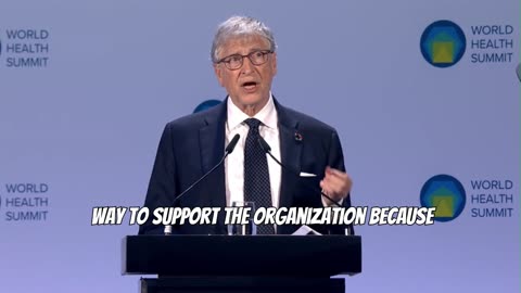 Bill Gates: The Foundation has supported global health for decades, including the WHO