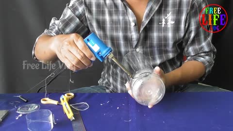 How to make Fish Tank using Plastic Bottle