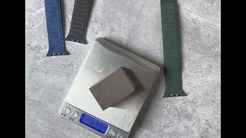YMW Magnetic ALCANTARA Strap for Apple Watch Ultra 2 Band 49mm 45mm 44mm 41mm S