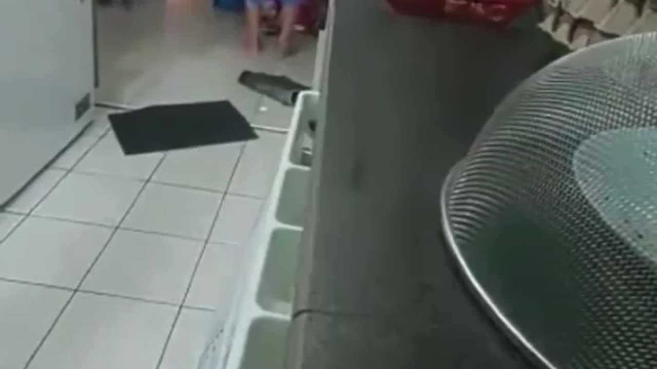 Indonesia MusIim man beating his wife in front of his child. Wife beating is allowed and
