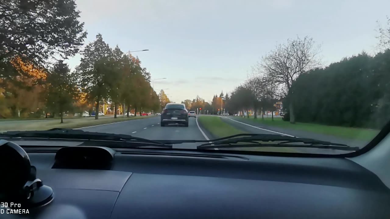 Riding in Turku metropolitan area w/ car.