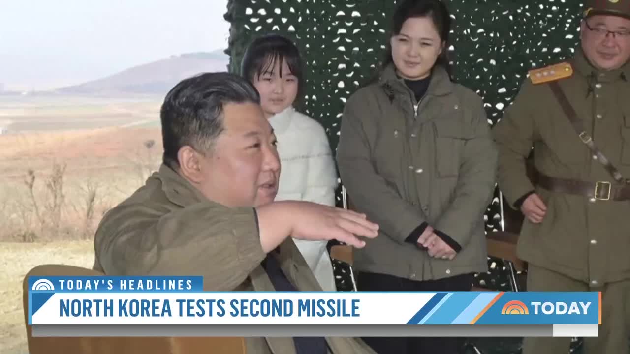 North Korea’s Kim Jong Un Seen With Daughter For 1st Time