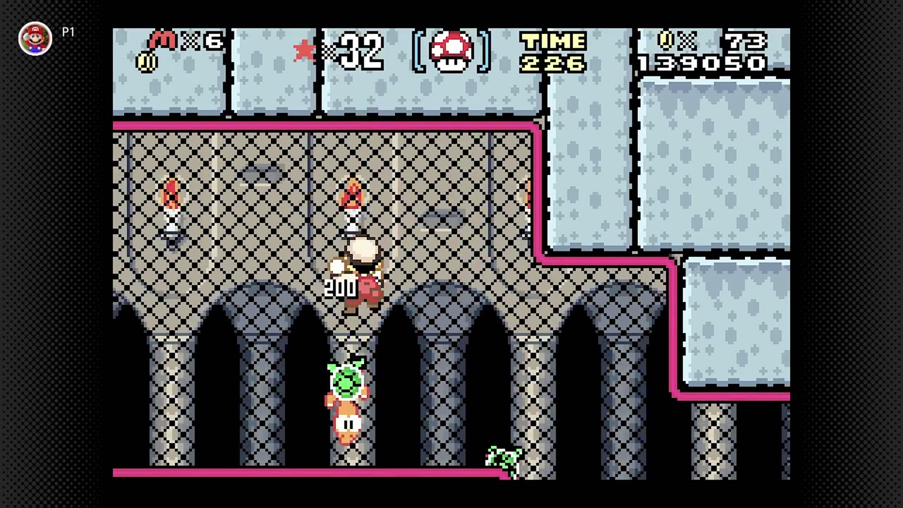 Super Mario World Castle #1 Iggy's Castle.