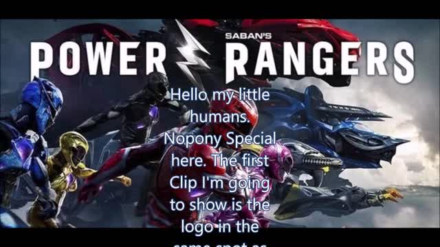 Powers Rangers 2017 My Title Card Edit