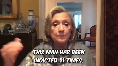 Hillary Clinton confession through projection on Donald Trump