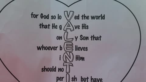 JOHN 3:16 IS THE ORIGINAL VALENTINE- CAN I GET AN AMEN?