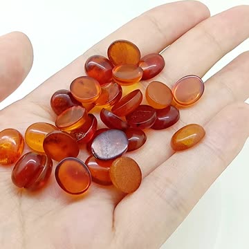 Amber Stone Cabochon Size 18mm*10 mm Oval for Jewelry Making DIY Bracelet