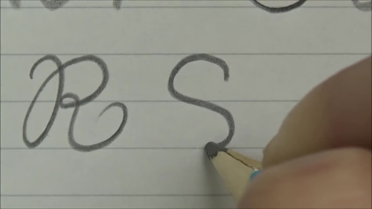 Print and cursive handwriting with pencil | Neat and clean | Calligraphy