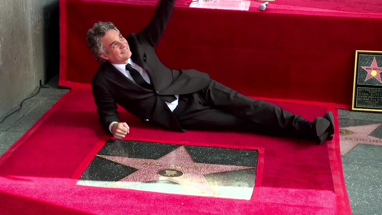 Mark Ruffalo gets star on Hollywood Walk of Fame