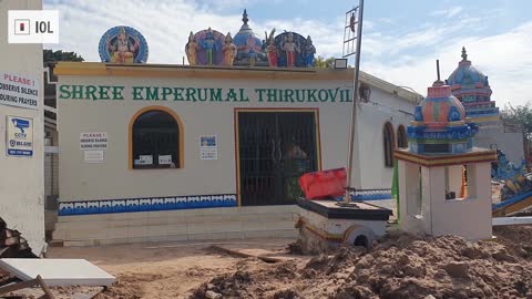 Clean up operations begin at Chatsworth temple