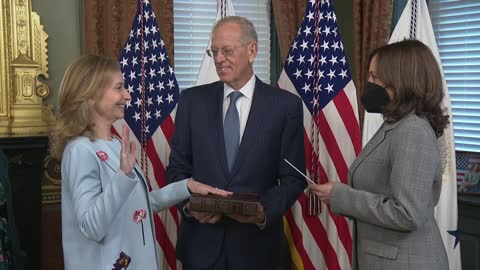 0452. Vice President Harris Ceremonially Swears In Randi Charno Levine as Ambassador to Portugal