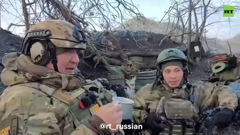 Rogozin provided unique footage from the front line in the Ugledar direction,