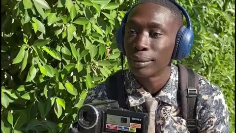 First day as a reporter in Africa