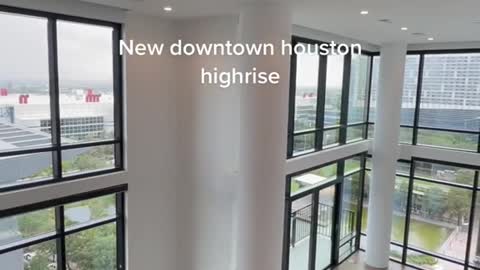 New downtown houston highrise