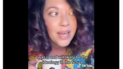 Purple Haired Woman on TikTok