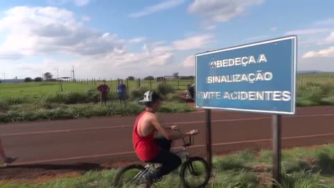 DE CARA NA PLACA #desafios #jackass #riscototal